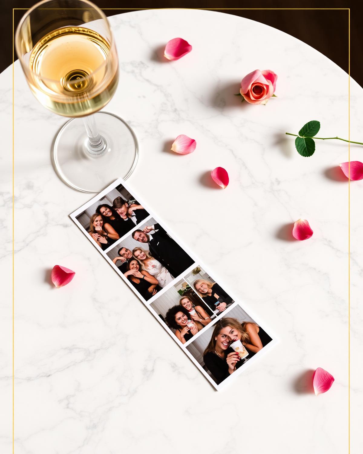 Custom branded photo strip